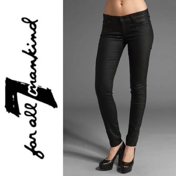 7 for all mankind the skinny black